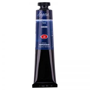 Farba akrylowa Ladoga 46ml, Niebieska ciemna - Blue